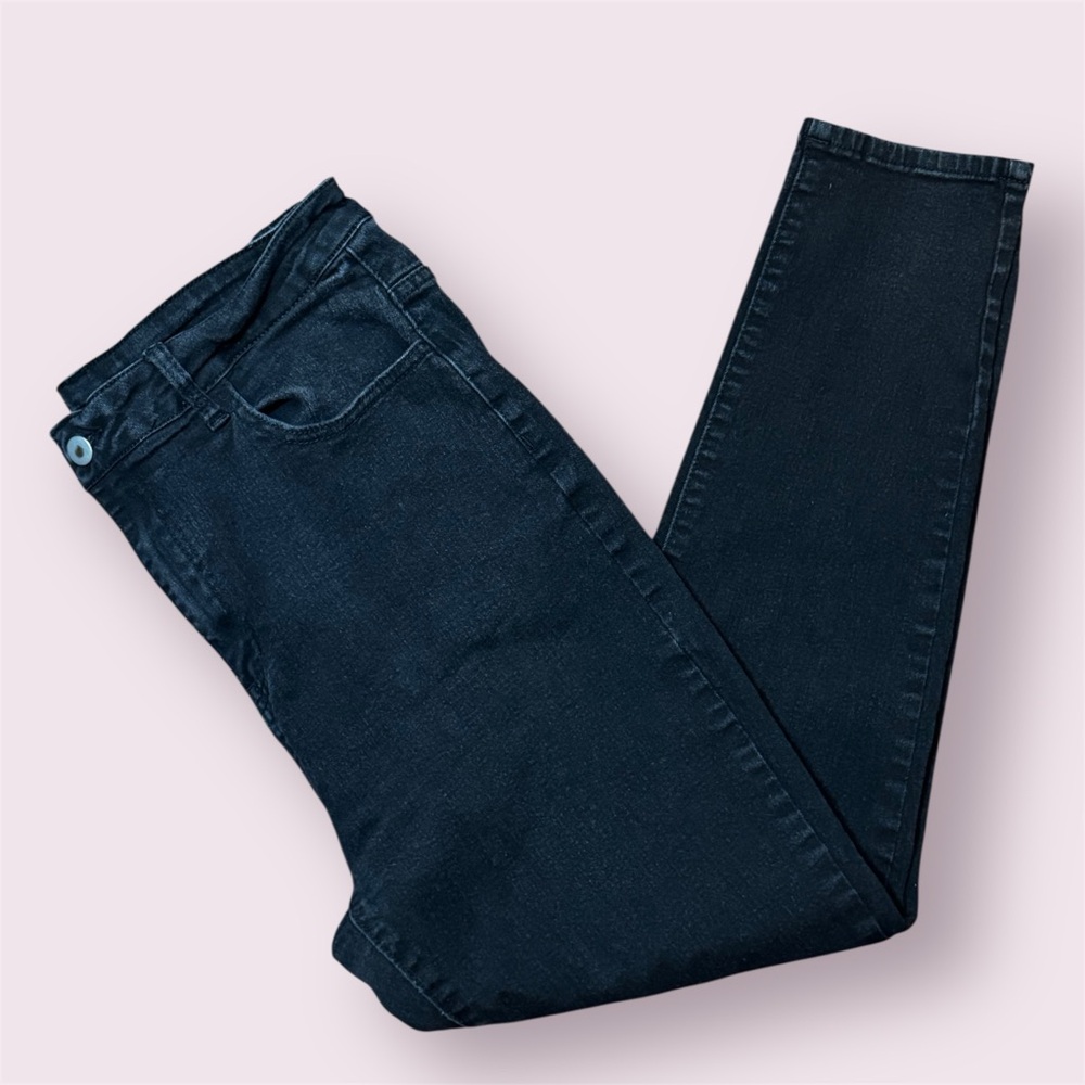 Shein Black Skinny Jeans Women’s Size‎ 14 High Rise - Picture 2 of 5